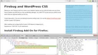 Firebug - CSS editing made easy.