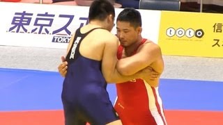 Wrestling 齋川哲克 × 大坂昂 96kg 天皇杯2012-1222