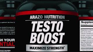 Unleash Your Potential with Arazo Nutrition TestoBoost Test Booster Supplement