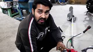 How to start brush cutter || Ashoka Automobile Chauntra