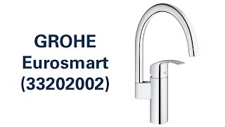 Kitchen Tap GROHE Eurosmart (33202002) unboxing