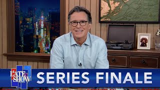 A Late Show Series Finale: Stephen Says Farewell To The Storage Closet