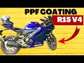 PPF Coating on R15V4 | Affordable PPF Coating in Delhi