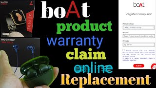 BoAt product warranty claim process in bangla/BoAt product online warranty claim