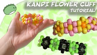 Flower Kandi Cuff Tutorial!