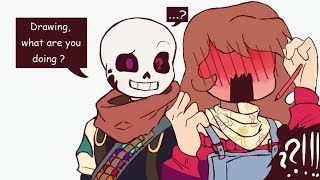 Frisk, what are you doing?【 Undertale and Deltarune Comic Dubs 】