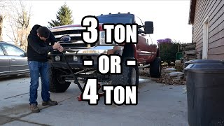 F250 / F350 diesel  - What size floor jack for Super Duty? (v6.1.0)