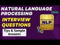 Natural Language Processing Interview Questions and Answers - AI Interview Questions