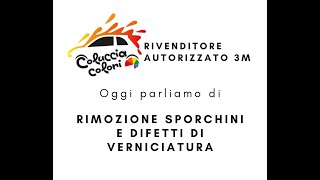 3M Rimozione sporchini e difetti di verniciatura