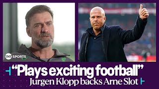'Liverpool deserve a manager full of energy & knowledge' - Jürgen Klopp heaps praise on Arne Slot 🔴