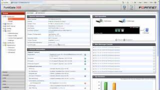 FortiGate 50B Basic Setup and GUI Access