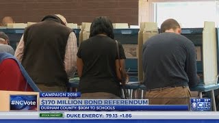 Durham voters have four referendums on the ballot