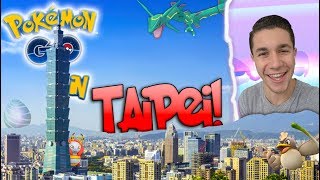 THIS PLACE IS TOO GOOD! Pokémon Go in Taipei, Taiwan! (Generation 3)