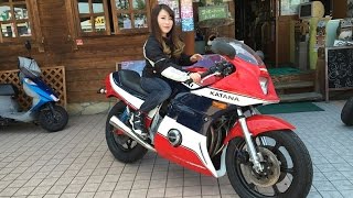 美人ライダー　レースクイーン　2015 MT-09 YAMAHA　WR250X　忍者　Ninja250　カワサキ・Ninja250　Kawasaki　Ninja250