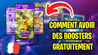 COMMENT AVOIR DES BOOSTERS GRATUITEMENT SUR POKEMON TCG POCKET | TUTO FR