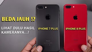 Adu Kamera !!! iPhone 7 Plus vs iPhone 8 Plus