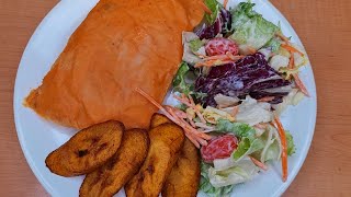 The BEST NIGERIAN FOOD  to Serve Your Guests this Season | Nigerian Moi Moi and Salad | Flo Chinyere