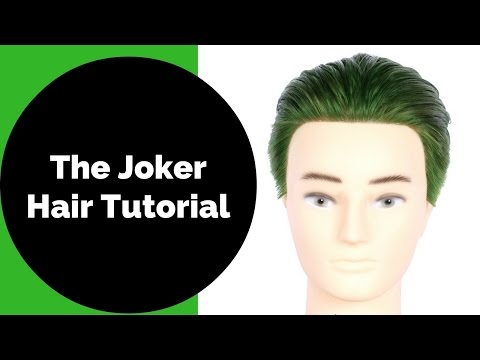 Jared Leto Joker Green Hair - Suicide Squad - TheSalonGuy Jared Leto Joker Green Hair - Suicide Squad - TheSalonGuy