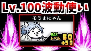 量産波動アタッカー そうまにゃんをLv.100に強化してみた　【にゃんこ大戦争】