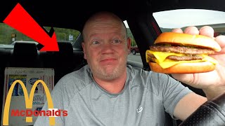 McDonald's NEW Improved Triple Cheeseburger (Reed Reviews)