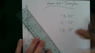 Lesson 62 Classifying Triangles Part 1
