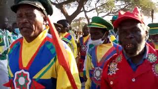 Jekenishen Church Band grand parade for CCA's President, Dr. Rocky Moyo (Tanyaradzwa Chiwara/365TV)