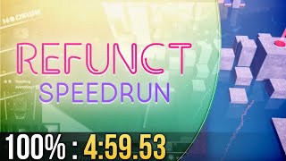 Refunct 100% Speedrun in 4:59.53