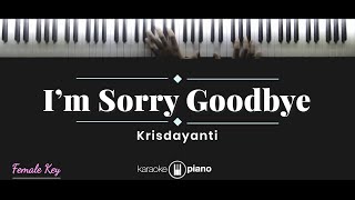 Download Lagu I m Sorry Goodbye Krisdayanti... MP3 Gratis