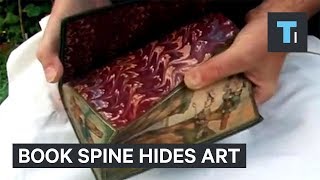These books have hidden paintings within them