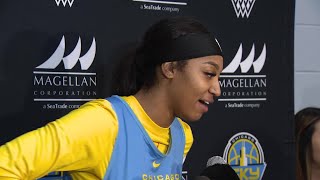 Angel Reese on breaking Candace Parker's record, All-Star game, going to Olympics