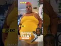 Lady looking like Big Bird talks about her Stomach fat #shortvideo #funny #bigbird #stomach