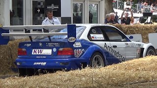 That SOUND! 😍 BMW E36 JUDD V8 Hillclimb Flatout! Ex Georg Plasa!