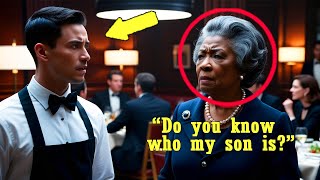 Waiter Refused To Serve Elderly Black Woman Not Knowing Her Son Owned The Restaurant...