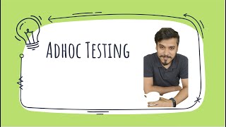 Adhoc Testing, Monkey Testing , Random Testing Software Testing
