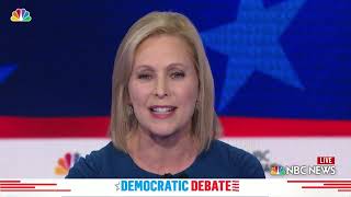 Democratic Debate: Kirsten Gillibrand Says 'Reproductive Rights Are Under Assault' | NBC New York