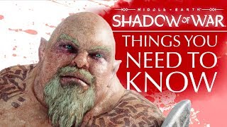 Middle-earth: Shadow of War - 10 Things You NEED To Know