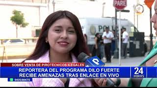 Reportera amenazada presentará denuncia por delito de coacción