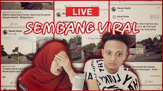 SEMBANG VIRAL KEKNAN TERJ** KERETA