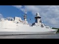 italian navy frigate carlo margottini transits germany s kiel canal