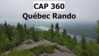 Québec Rando:  Le Sentier du CAP 360, dans les Laurentides (2017)