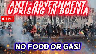 🔴 MASSIVE Anti-Government PROTESTS in Bolivia | President Paz Faces Huge BACKLACK