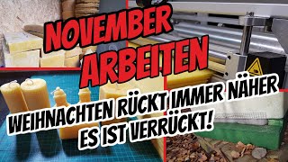 Weihnachten rückt immer näher Es ist verrückt? Imker Arbeiten im November es wird nicht langweilig