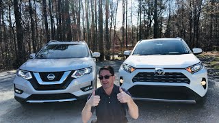 2019 RAV4 vs 2019 Rogue! Who wins this head-to-head battle?