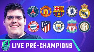 DRAFT PRÉ CHAMPIONS COM CASIMIRO MIGUEL! - DIA DE DEFINIÇÕES NOS GRUPOS!