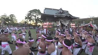 2019年9月25日(水)天神社社殿周回（中滝八幡）＠長者・中根十三社祭（千葉県いすみ市）