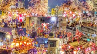 平成30年  大阪市生野区　巽神社夏祭り　だんじり、布団太鼓宮入り