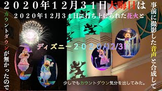 ２０２０年１２月３１日ディズニーカウントダウン（仮）