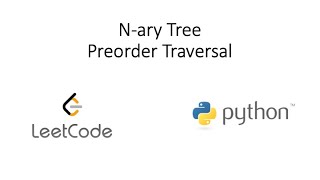 Leetcode - N-ary Tree Preorder Traversal (Python)