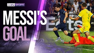Messi's goal in the Trophée Des Champions Final 🏆⚽