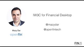 OpenFin, Mazy Dar - What Banks Can Learn From Dropbox